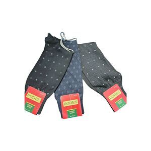 3 Pairs Rodex Men's Dress Socks size 10-13